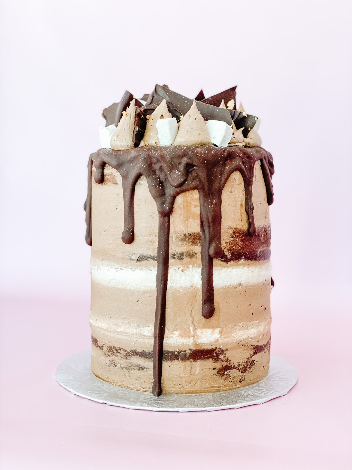 Chocolate Lover Marshmallow Cake