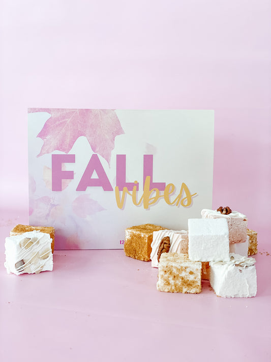 12pc Fall Vibes Marshmallow Box